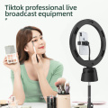 Wireless Smart  Phone Holder 360 Rotation Auto Face Object Capture Smart Camera with Tripod Ring Light